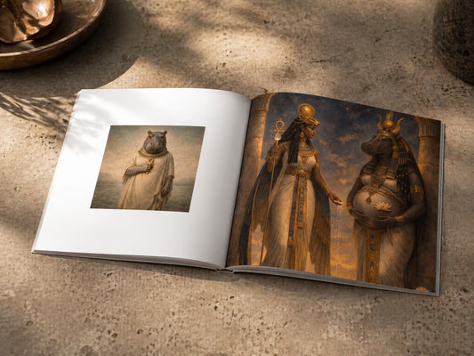 Egyptyan mythology photo book - art