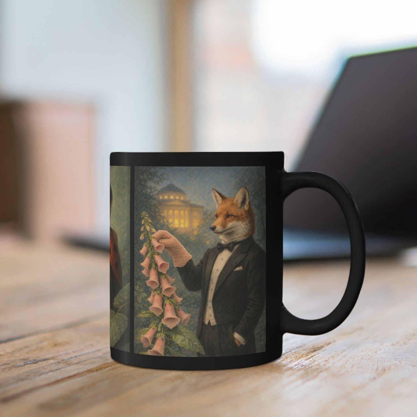 Word Transformation -  Black Mug