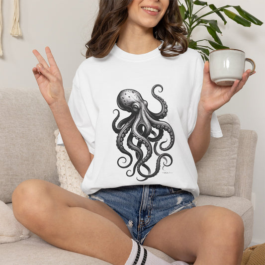 Octopus Linework Unisex T-Shirt
