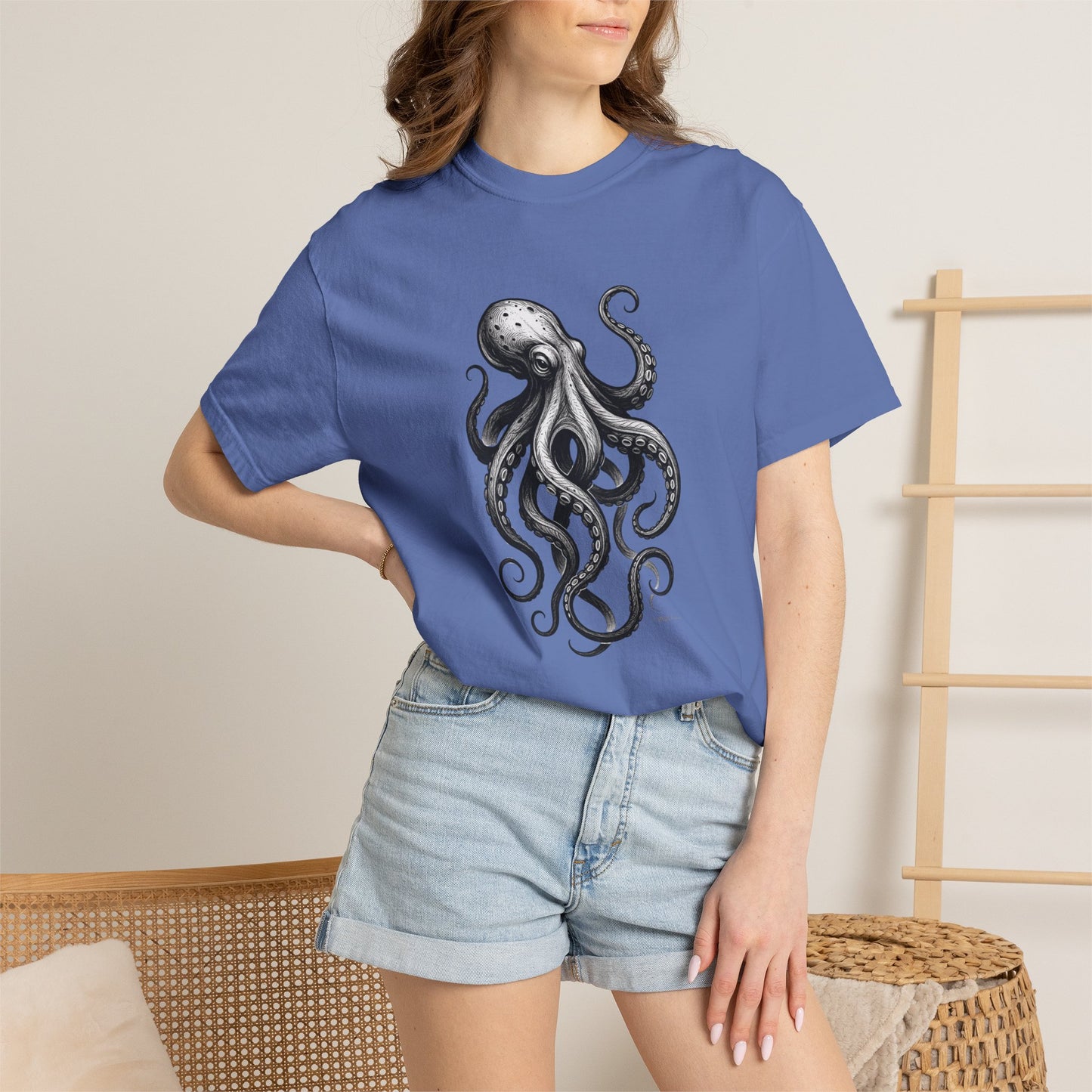 Octopus Linework Unisex T-Shirt