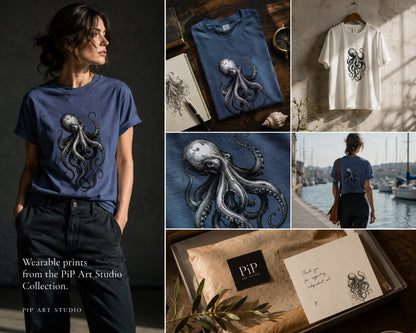 Octopus Wearable Print