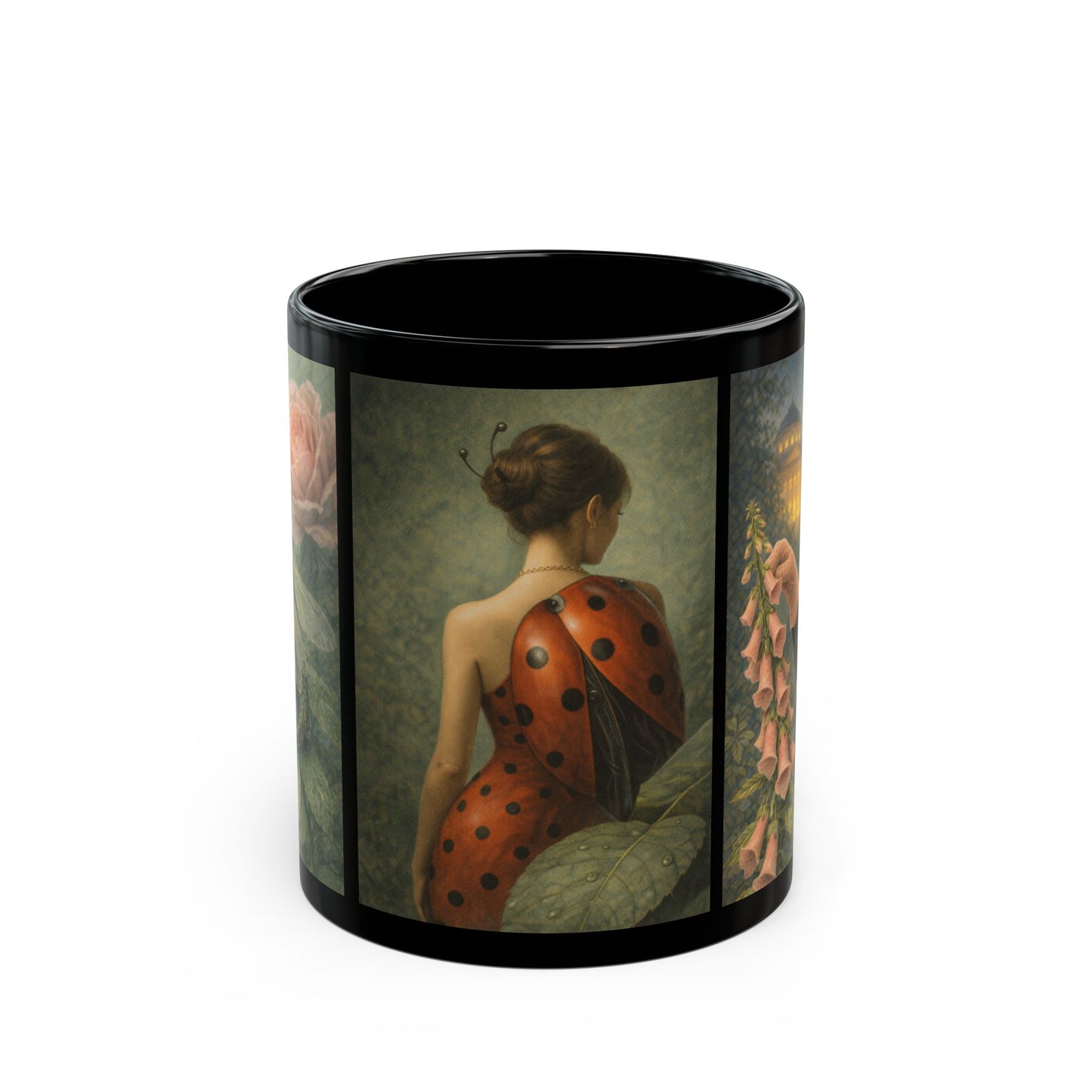 Word Transformation -  Black Mug